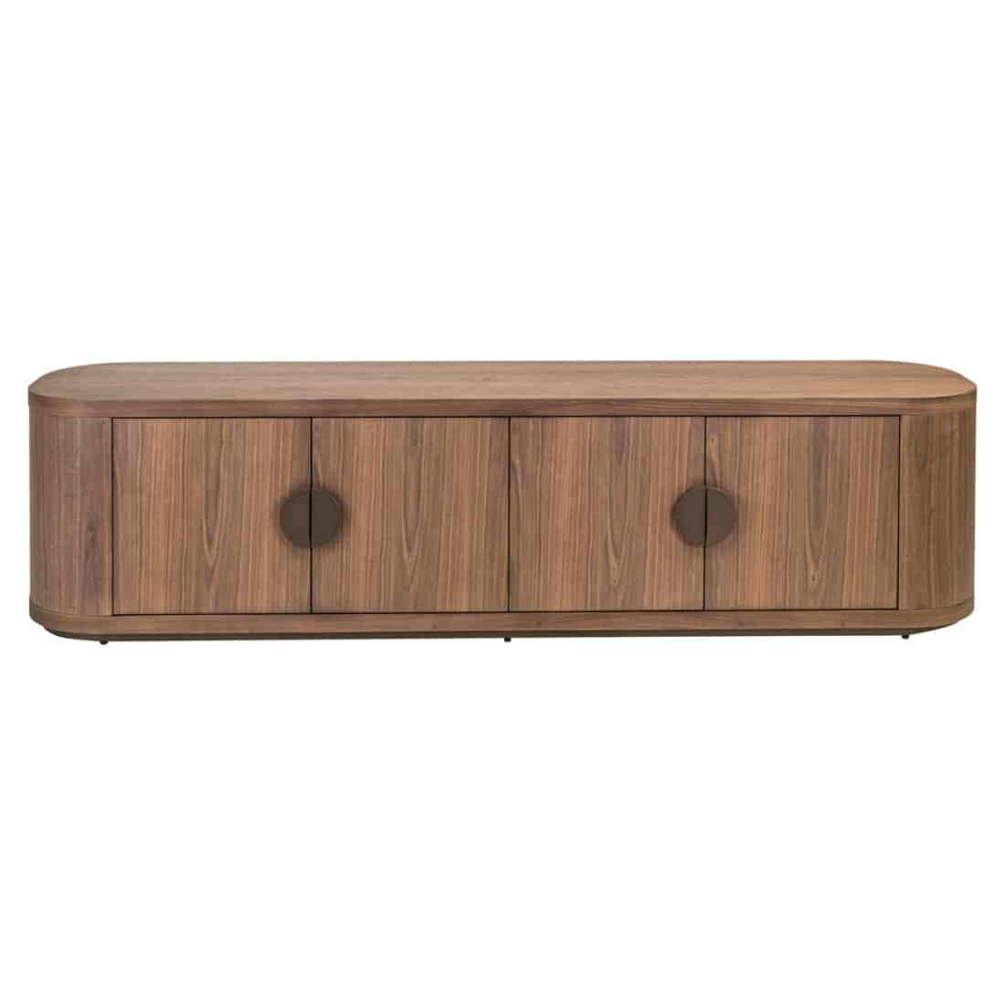 voorkant Richmond Interiors tv meubel Windsor 200x45x50 cm hout