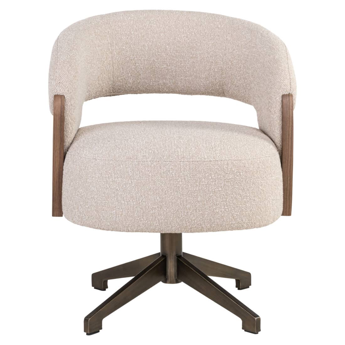 Richmond Interiors Eetkamerstoel Pollux Draaibaar Met Arm Desert