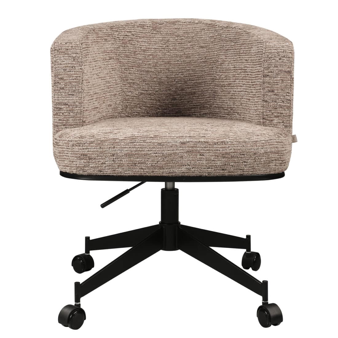 Richmond Interiors Eetkamerstoel Rochenne Draaibaar Met Arm Mocca