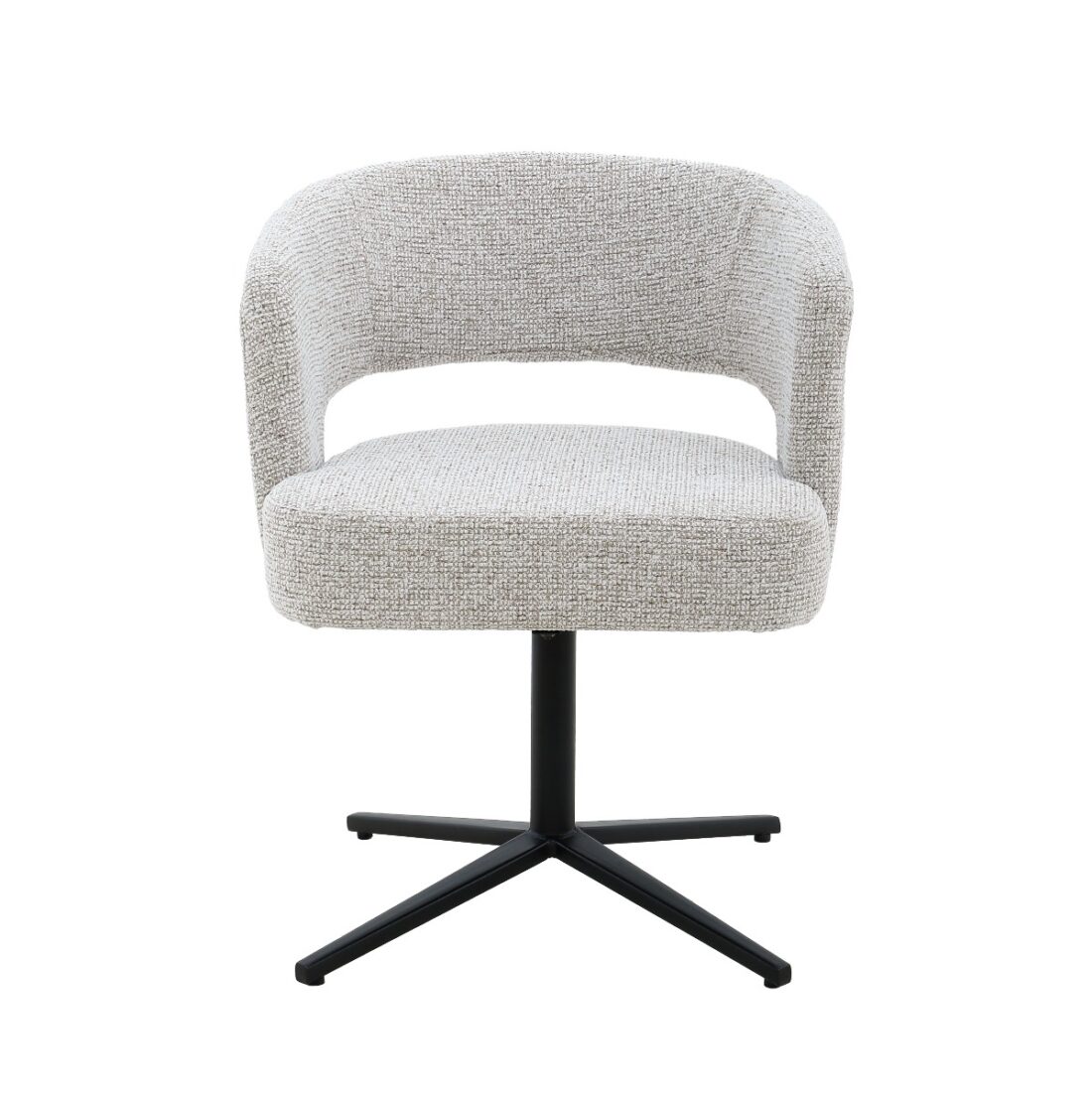 Livingfurn Eetkamerstoel Isabel Draaibaar Beige Livingfurn Eetkamerstoel Isabel Draaibaar Beige