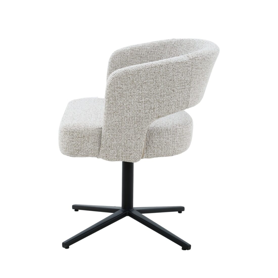 Livingfurn Eetkamerstoel Isabel Draaibaar Beige Livingfurn Eetkamerstoel Isabel Draaibaar Beige