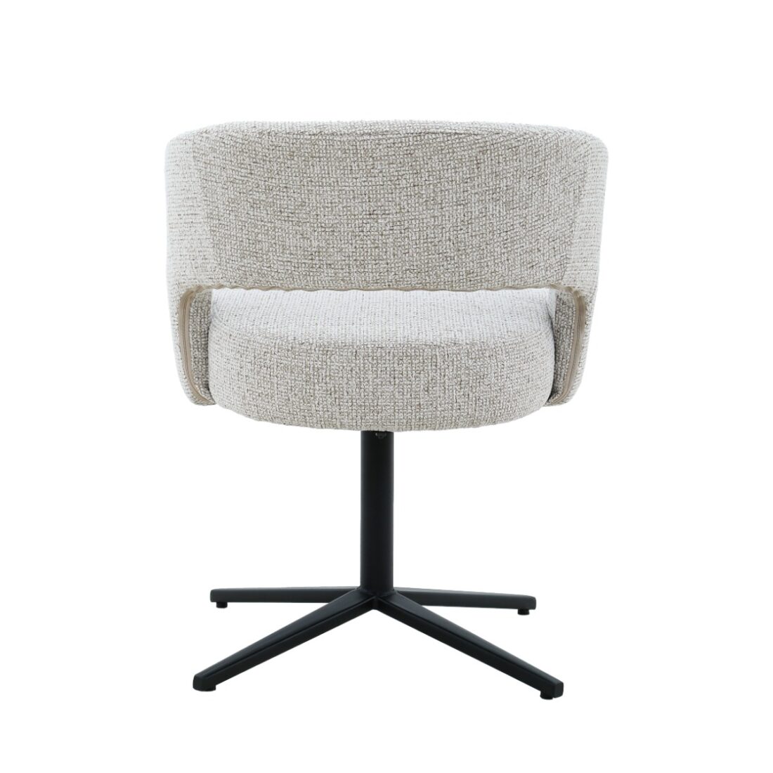 Livingfurn Eetkamerstoel Isabel Draaibaar Beige Livingfurn Eetkamerstoel Isabel Draaibaar Beige