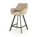 By-Boo barstoel Bliss met arm taupe