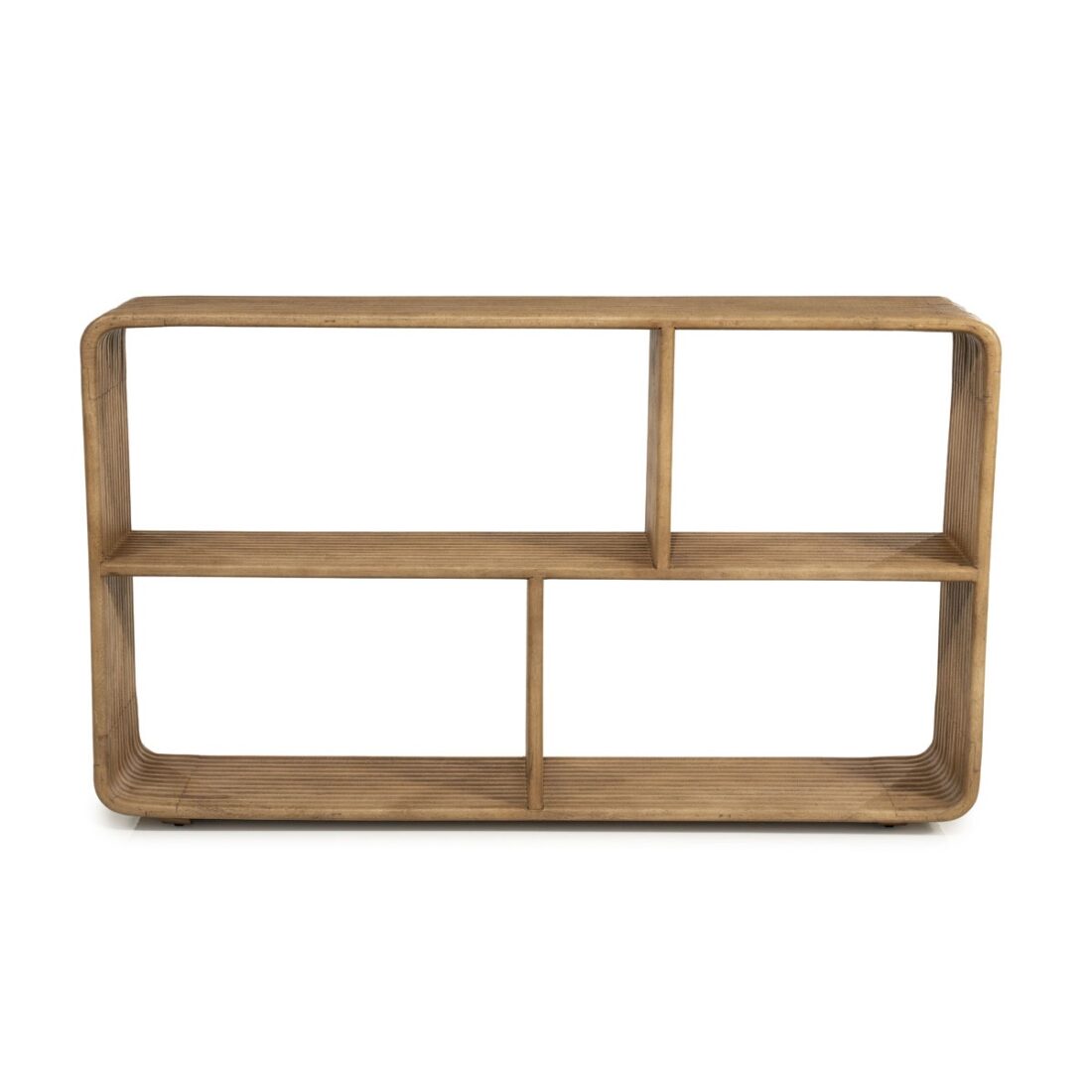By Boo Dressoir Rigato 150x30x85 Cm Mangohout By Boo Dressoir Rigato 150x30x85 Cm Mangohout