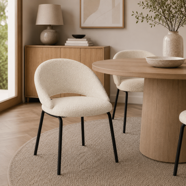 By Boo Eetkamerstoel Nido Beige Set Van 2