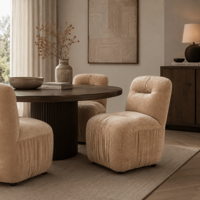 By-Boo eetkamerstoel Nook beige