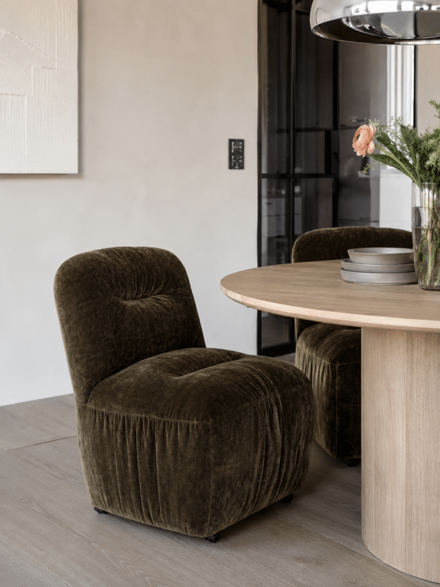 By-Boo eetkamerstoel Nook groen