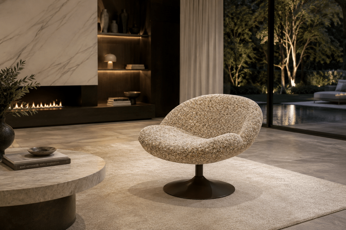 By-Boo fauteuil Ducky taupe By-Boo fauteuil Ducky taupe