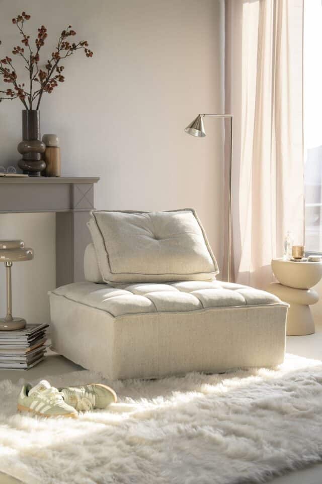 By-Boo fauteuil Hive beige
