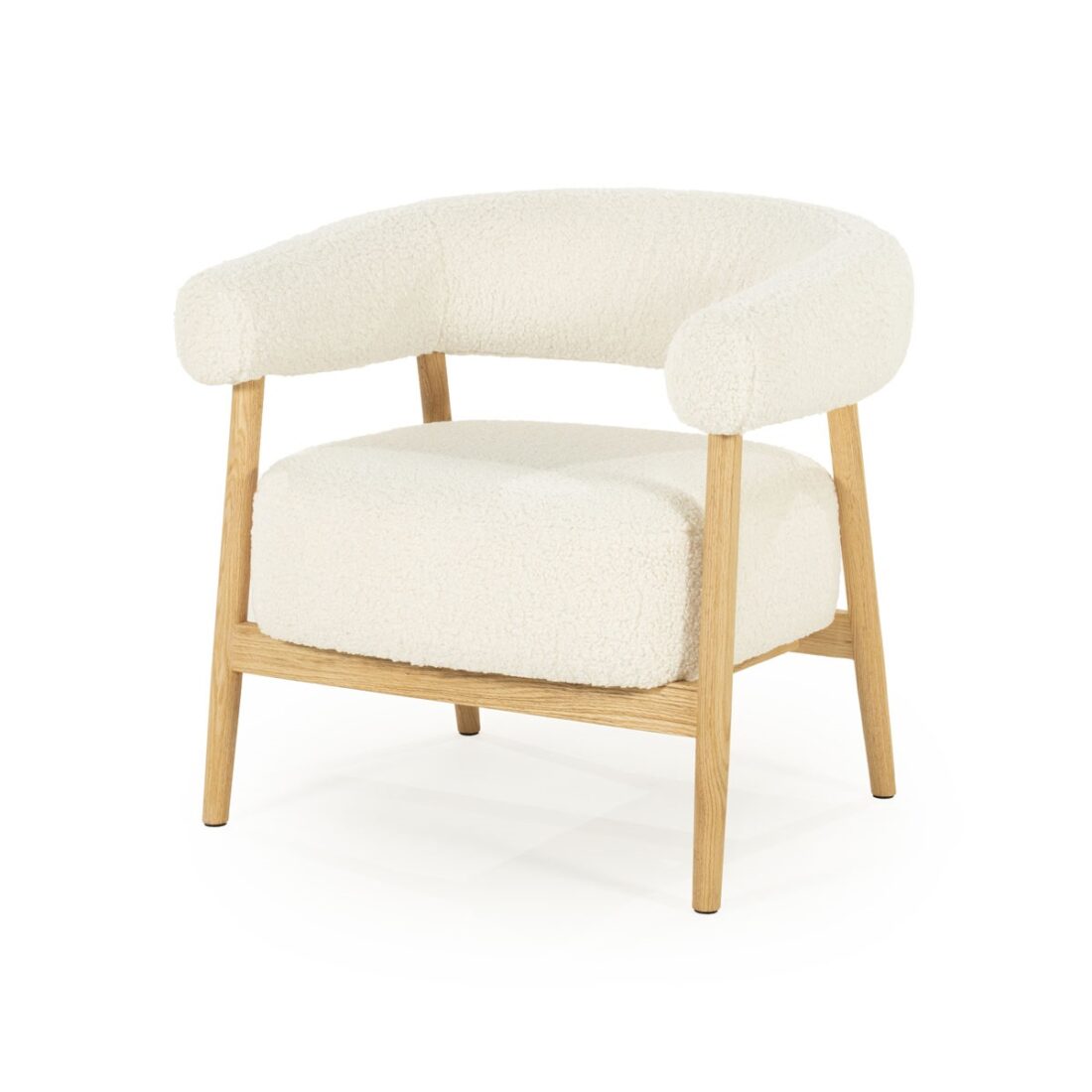 By-Boo fauteuil Mysa met arm beige