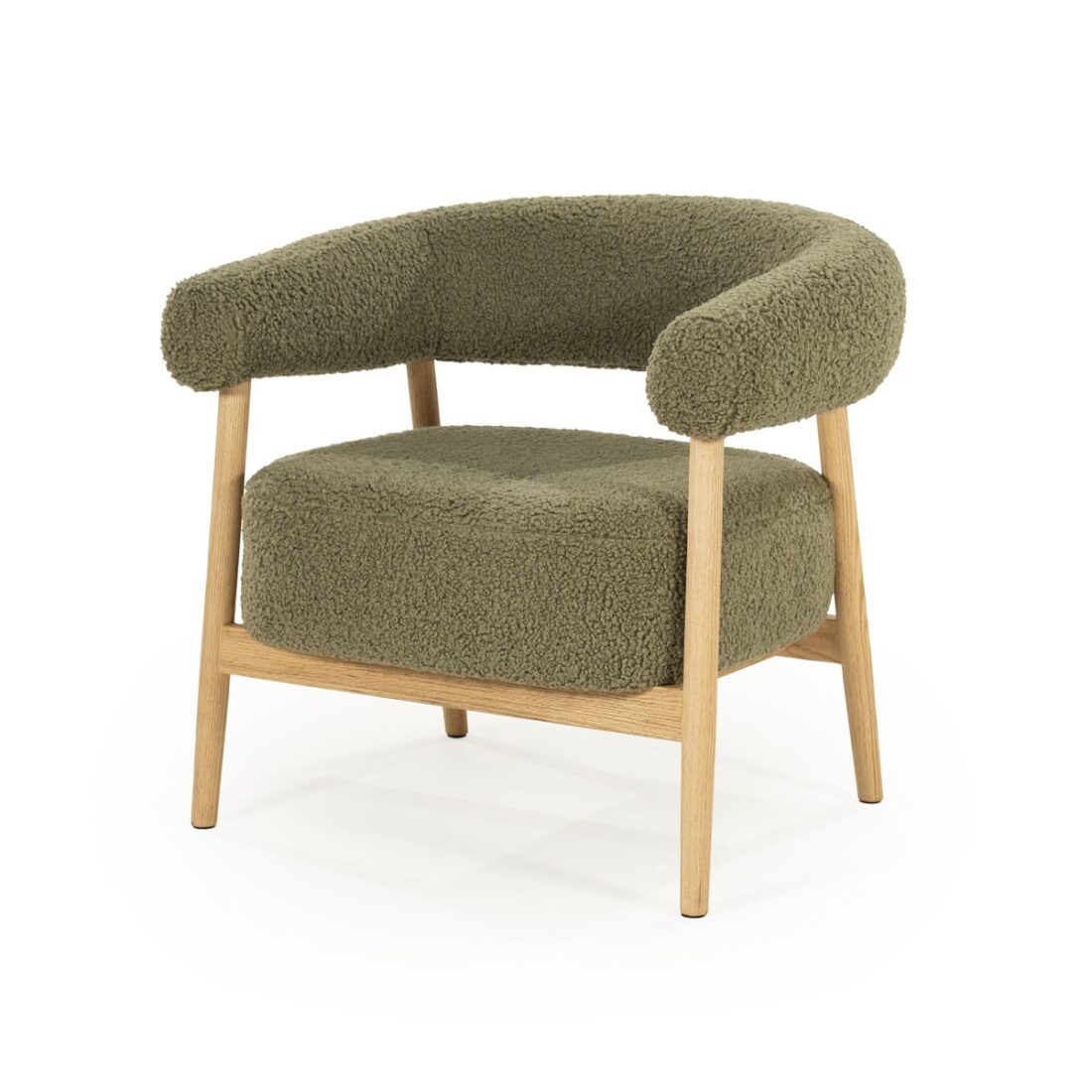 By-Boo fauteuil Mysa met arm groen By-Boo fauteuil Mysa met arm groen