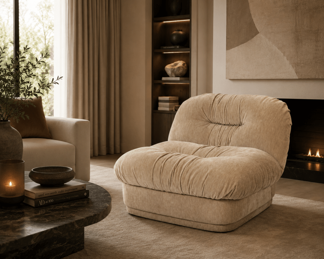 By-Boo fauteuil Nook beige