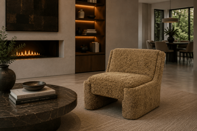 By Boo Fauteuil Omla Mustard
