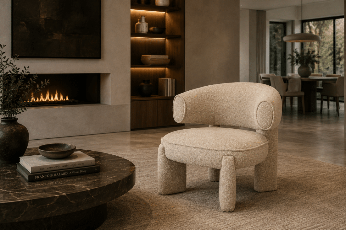By-Boo fauteuil Phanti taupe By-Boo fauteuil Phanti taupe