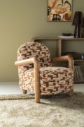 By-Boo fauteuil Retrova met arm print