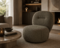By-Boo fauteuil Roux groen