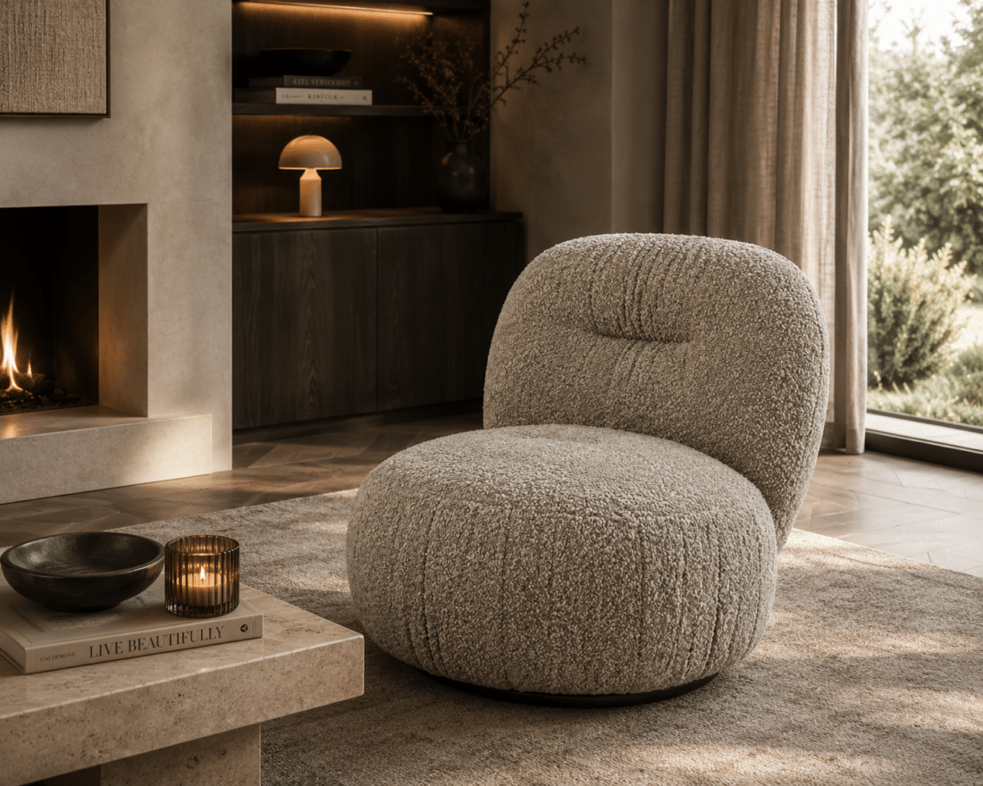By Boo Fauteuil Roux Taupe By Boo Fauteuil Roux Taupe