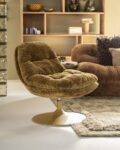 By-Boo fauteuil Tromba draaibaar mustard