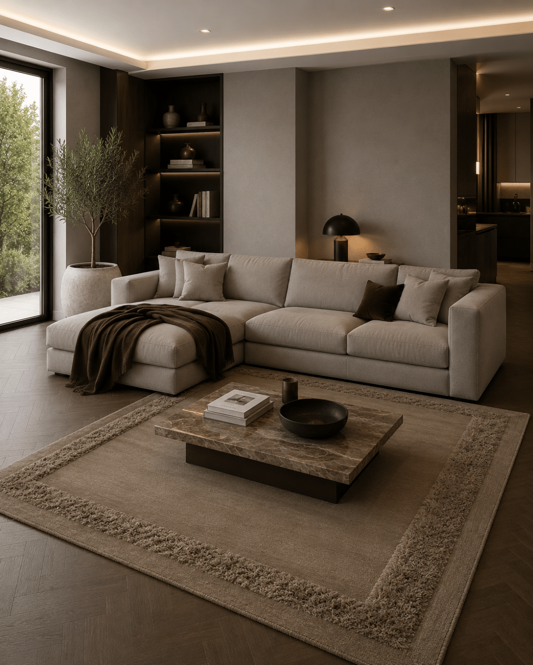 By Boo Karpet Tura Taupe 160 215 230 Cm By Boo Karpet Tura Taupe 160 215 230 Cm