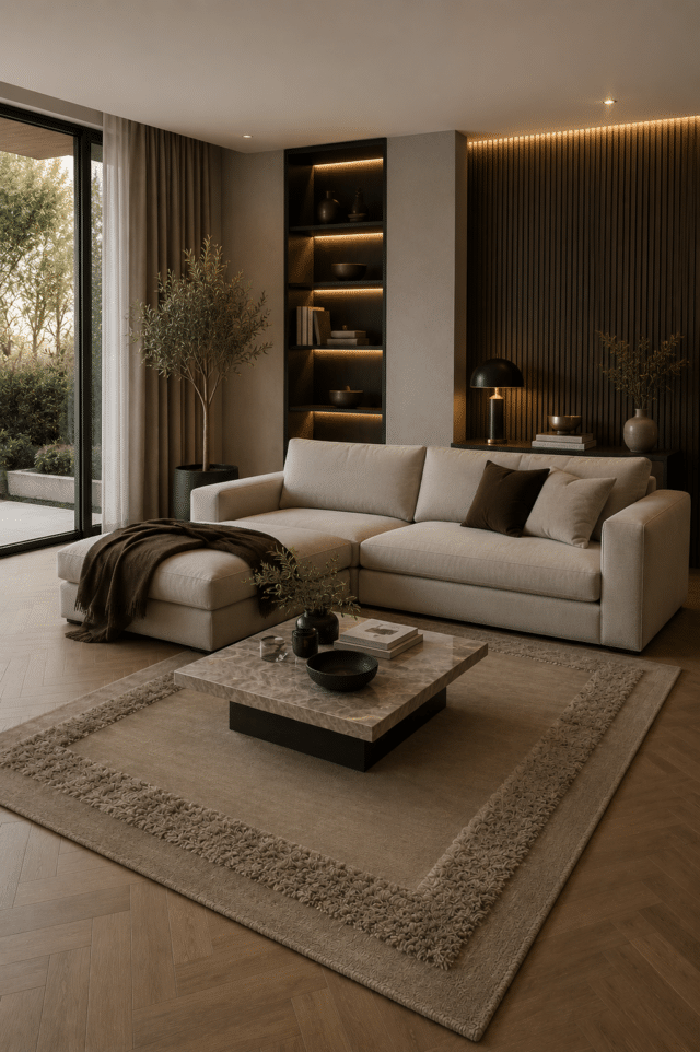 By Boo Karpet Tura Taupe 190 215 290 Cm