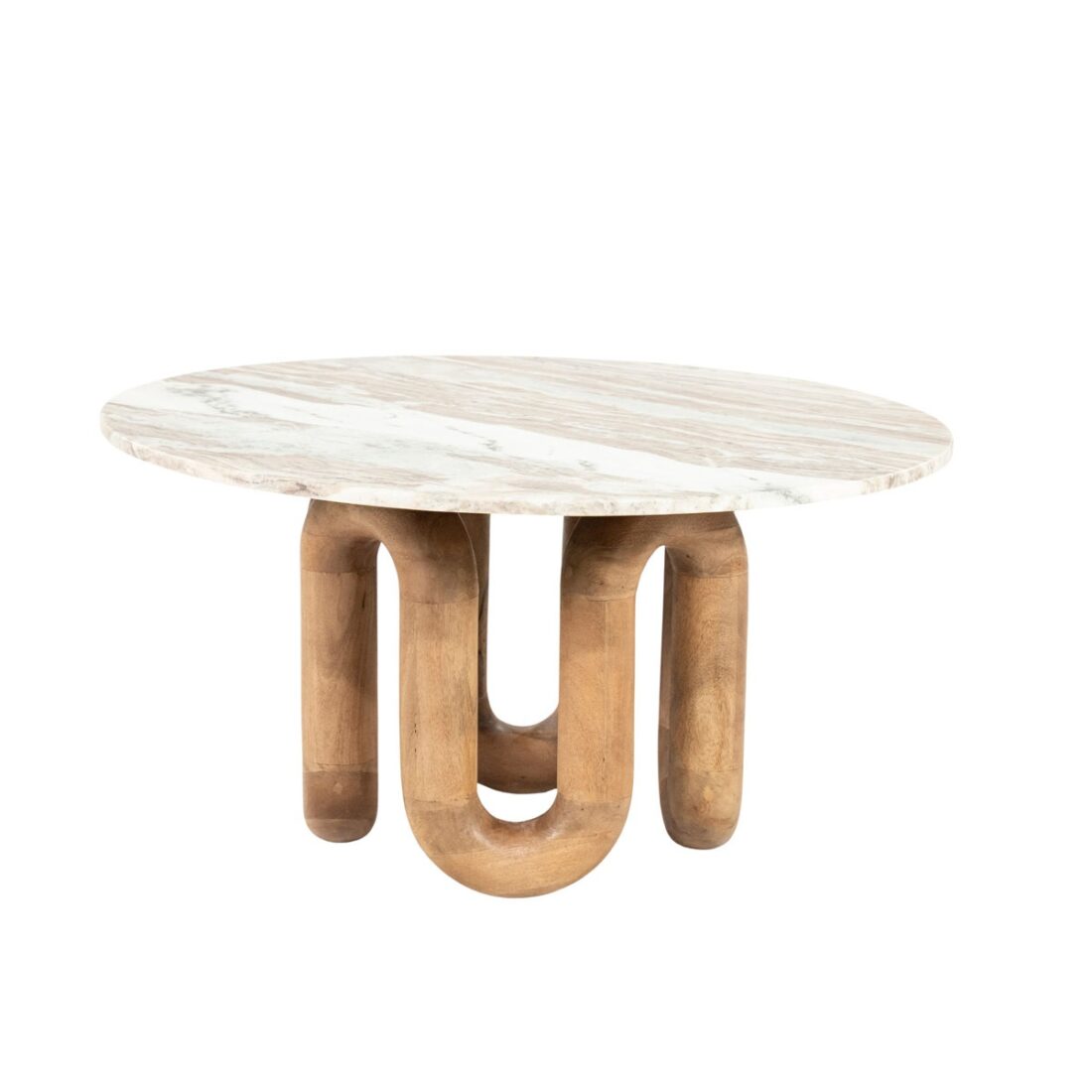 By Boo Salontafel Loopstone 80x80x42 Cm Marmer