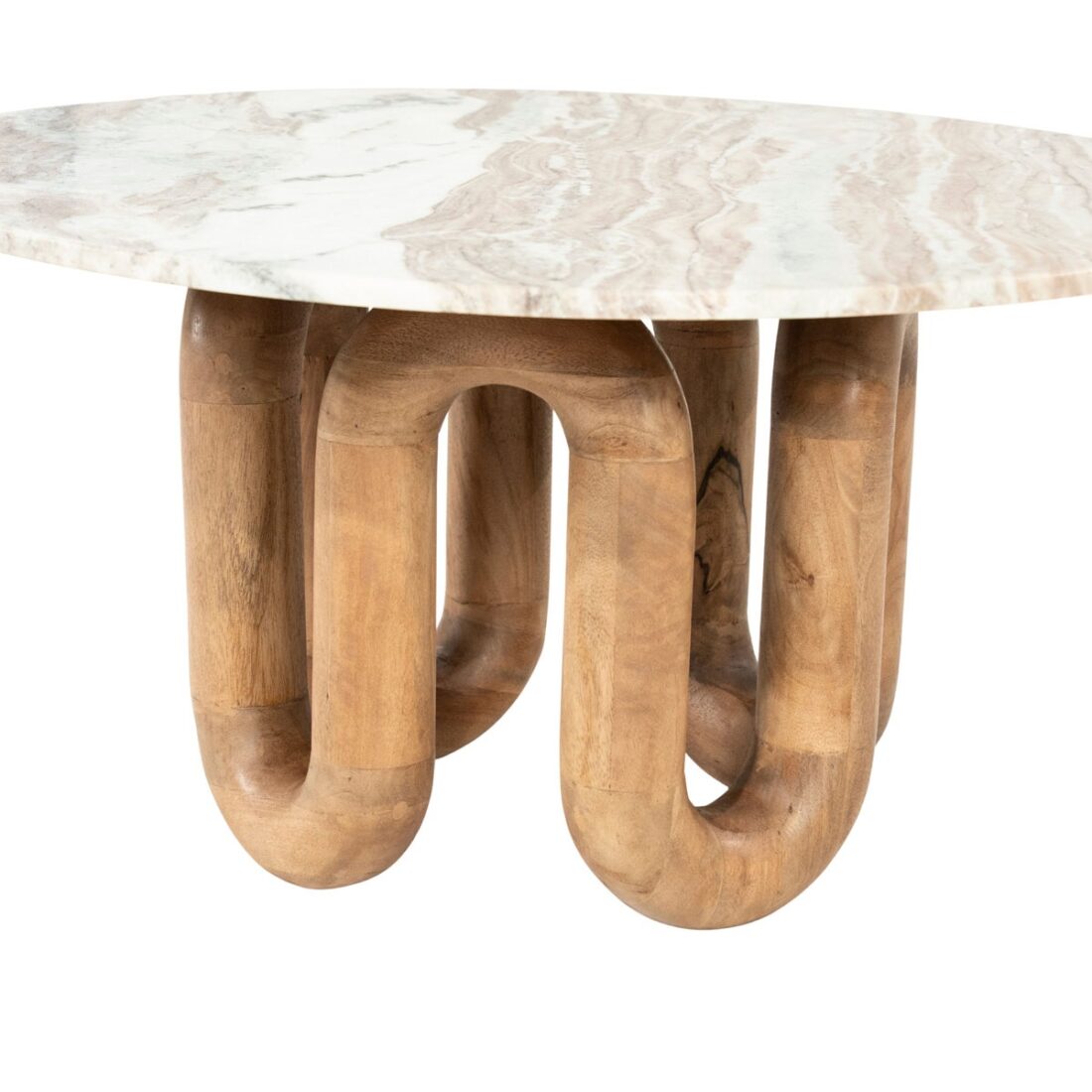 By Boo Salontafel Loopstone 80x80x42 Cm Marmer