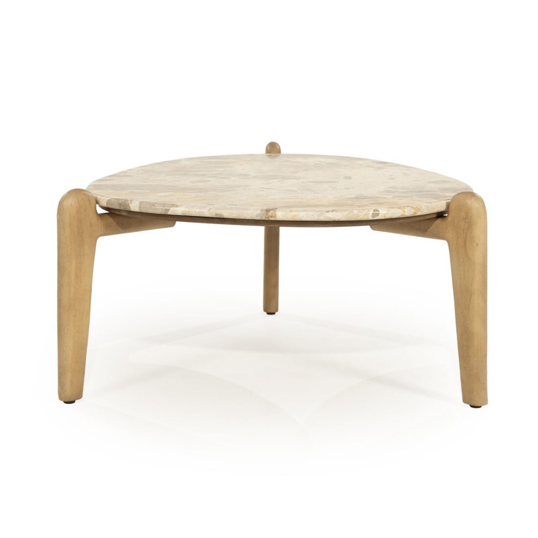 By Boo Salontafel Marnish Beige 85x85x40 Cm Marmer By Boo Salontafel Marnish Beige 85x85x40 Cm Marmer