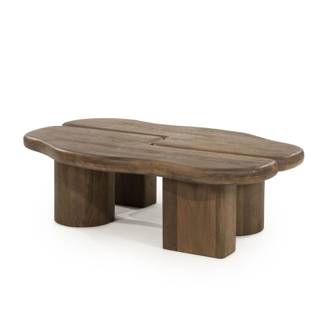 By Boo Salontafel Yuo 100x80x30 Cm Bruin Mangohout