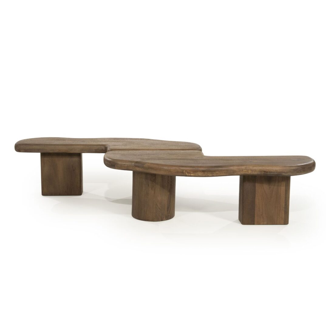 By Boo Salontafel Yuo 100x80x30 Cm Bruin Mangohout