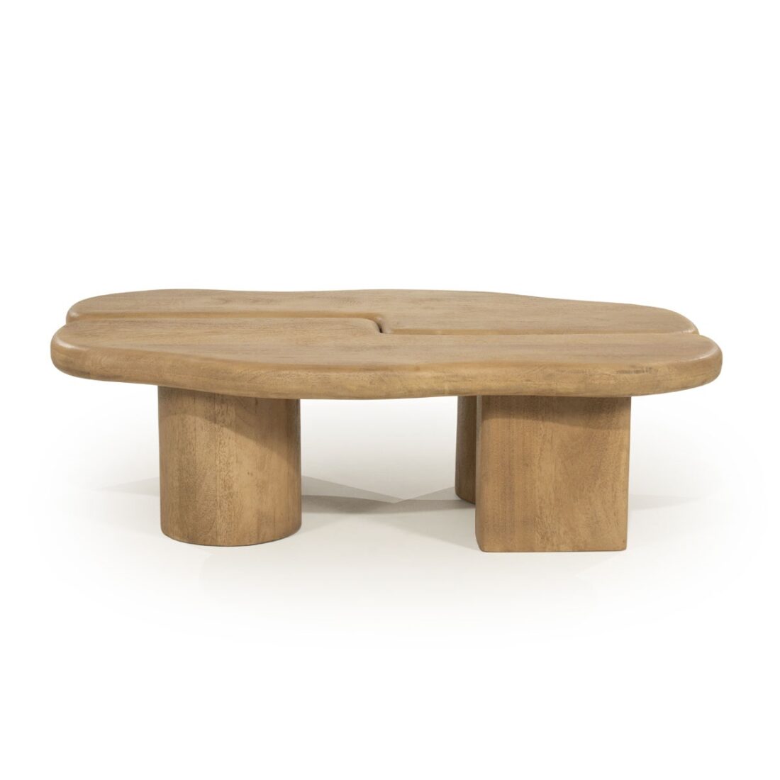By Boo Salontafel Yuo 100x80x30 Cm Naturel Mangohout