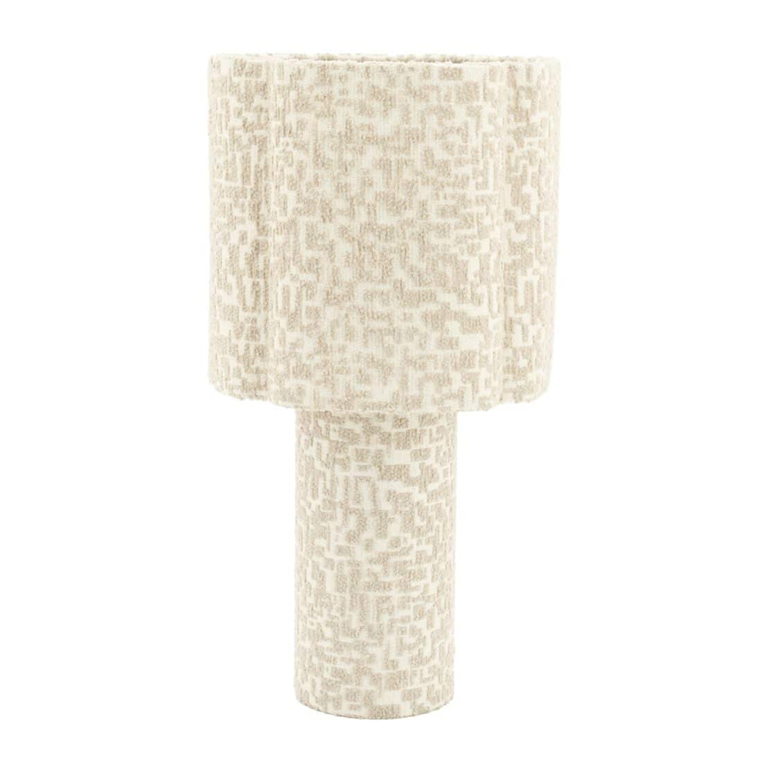 By Boo Tafellamp 25 5 215 25 5 215 49 Cm Lampi Taupe Stof By Boo Tafellamp 25 5 215 25 5 215 49 Cm Lampi Taupe Stof