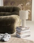 By-Boo tafellamp 25,5x25,5x49 cm Lampi taupe stof
