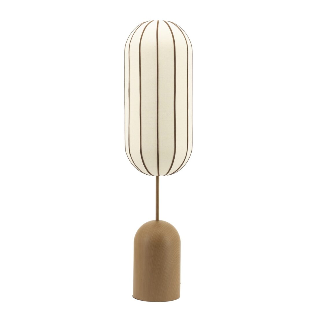 By Boo Vloerlamp 35x35x145 Cm Cocoon Bruin Linnen