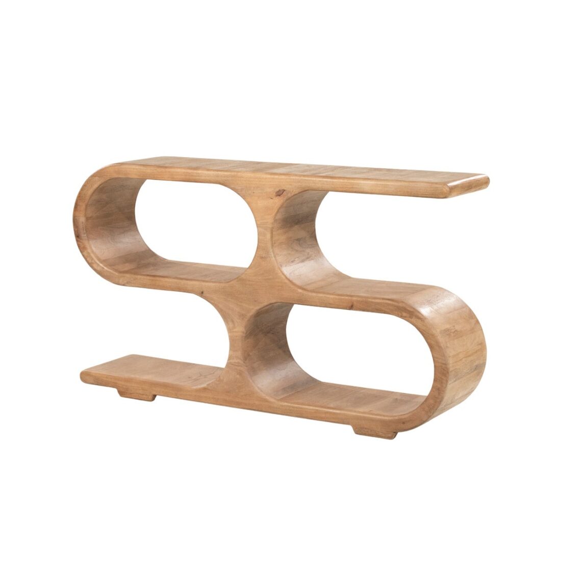 By-Boo sidetable Esu 140x31x81 cm mangohout By-Boo sidetable Esu 140x31x81 cm mangohout