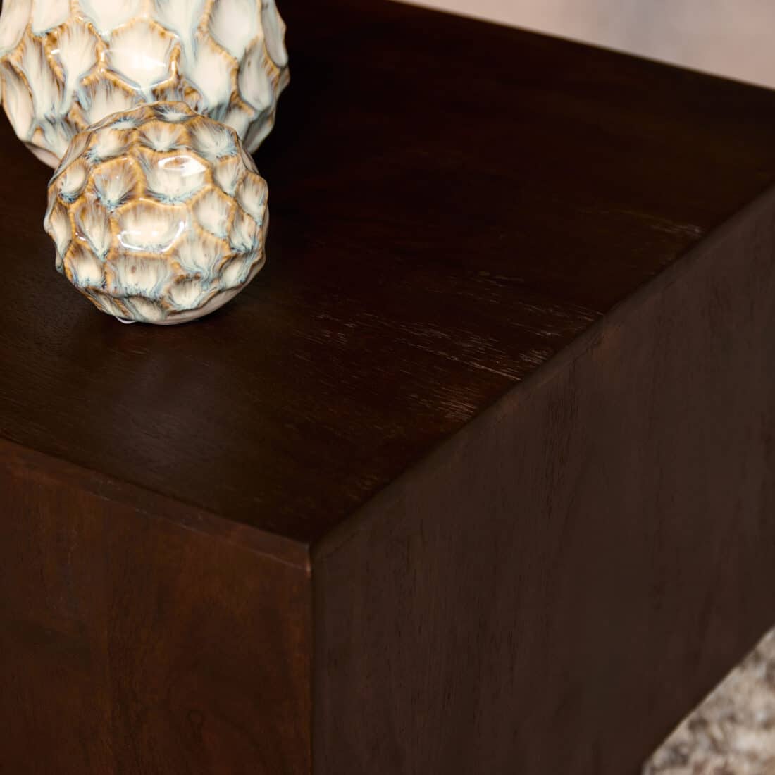 Starfurn Salontafel Livia Bruin Mangohout 56 Cm