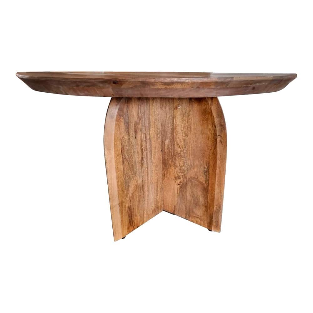 Starfurn Ronde Eettafel Tense Naturel Mangohout 130 Cm