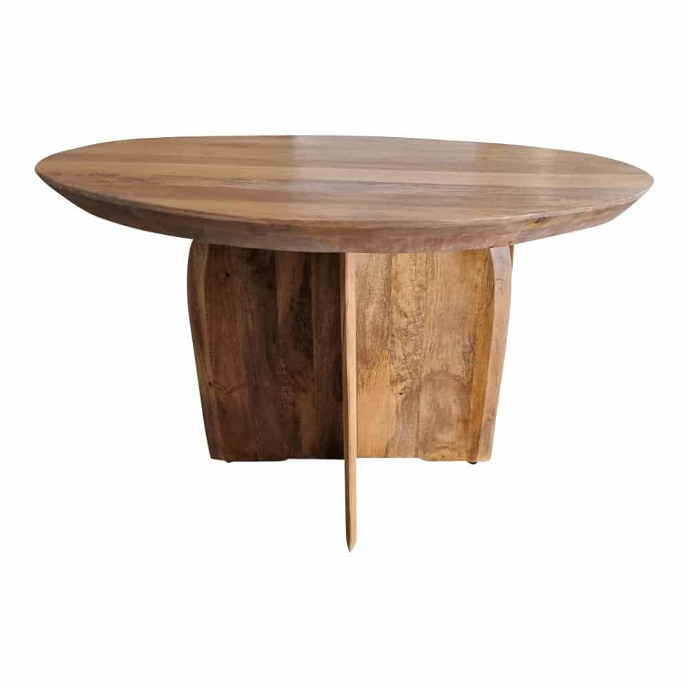 Starfurn Ronde Eettafel Tense Naturel Mangohout 150 Cm Starfurn Ronde Eettafel Tense Naturel Mangohout 150 Cm