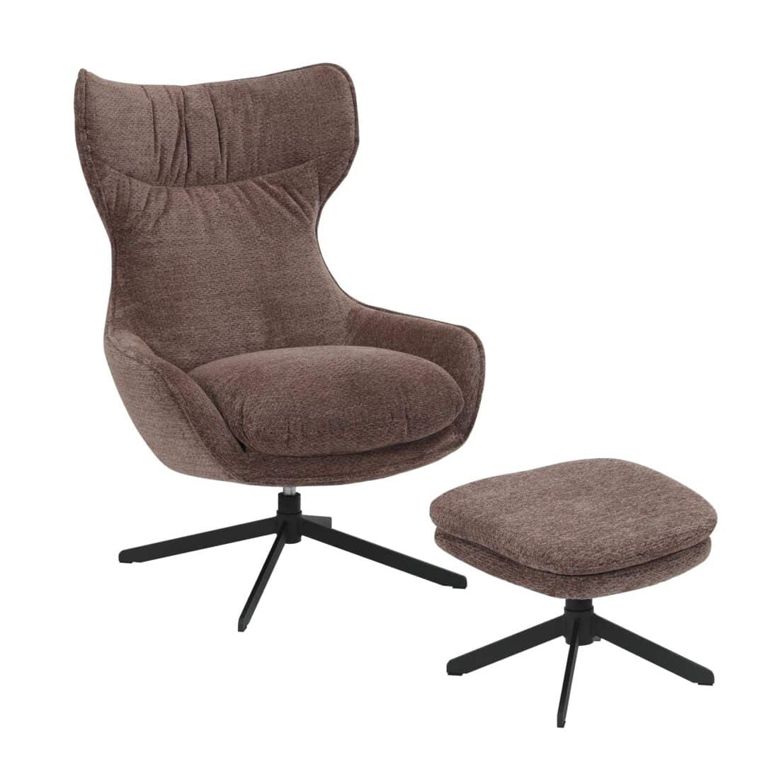Starfurn Draaibare Fauteuil Olivia Paars Starfurn Draaibare Fauteuil Olivia Paars