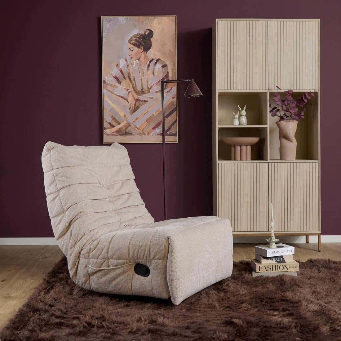 Starfurn Relaxfauteuil Zen Beige Starfurn Relaxfauteuil Zen Beige