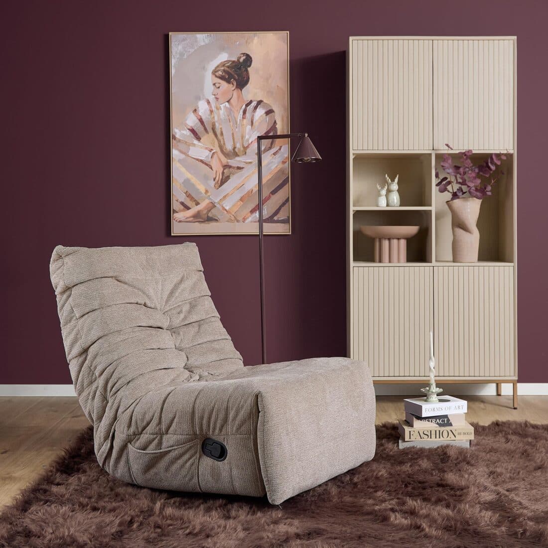 Starfurn Relaxfauteuil Zen Taupe