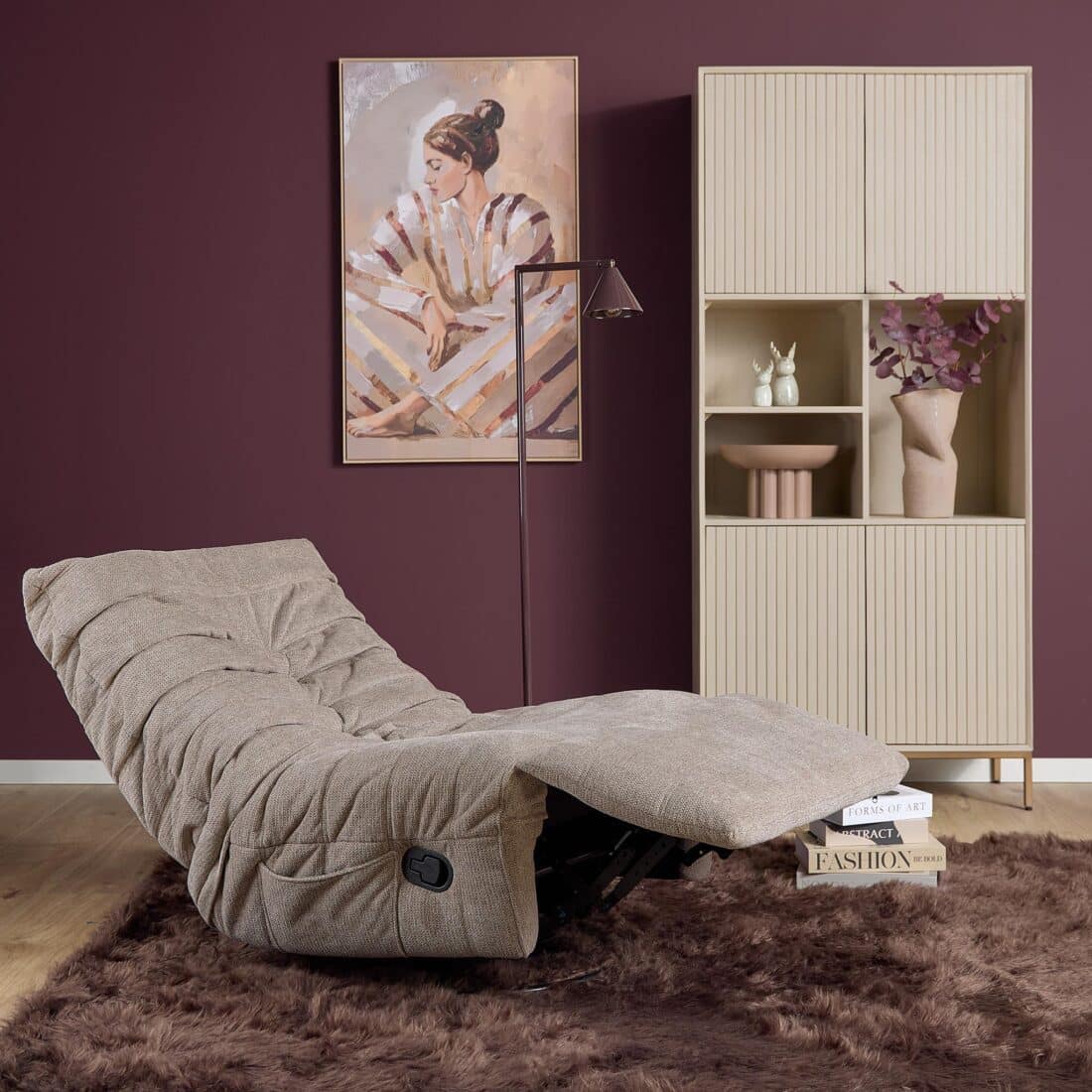 Starfurn Relaxfauteuil Zen Taupe