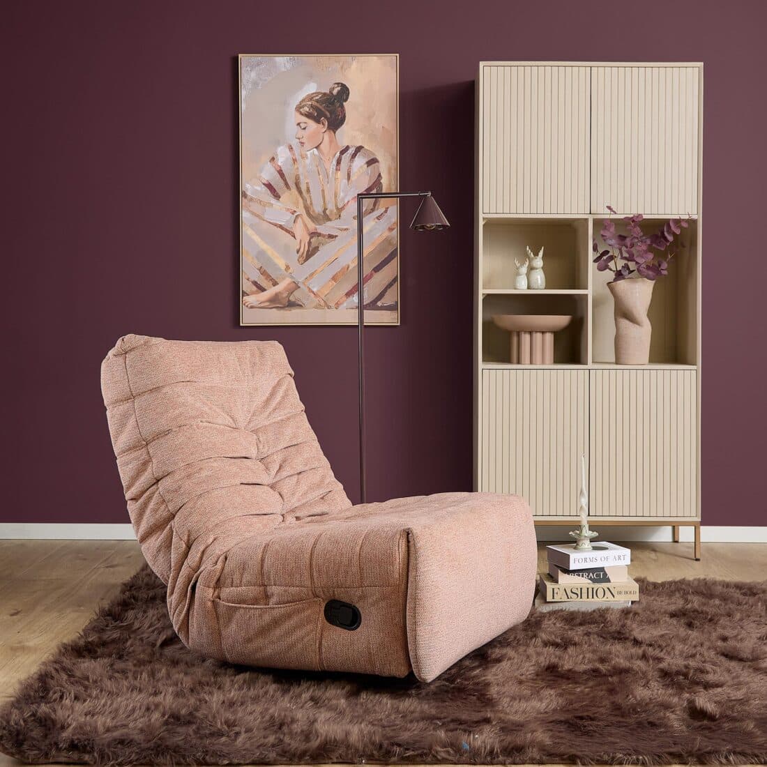 Starfurn Relaxfauteuil Zen Roze Starfurn Relaxfauteuil Zen Roze