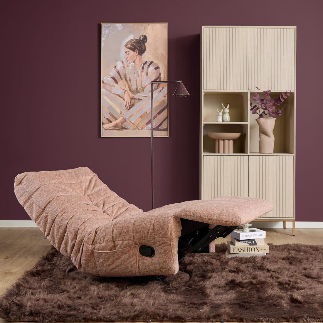 Starfurn Relaxfauteuil Zen Roze Starfurn Relaxfauteuil Zen Roze