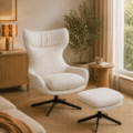 Starfurn Draaibare fauteuil Olivia Gebroken wit