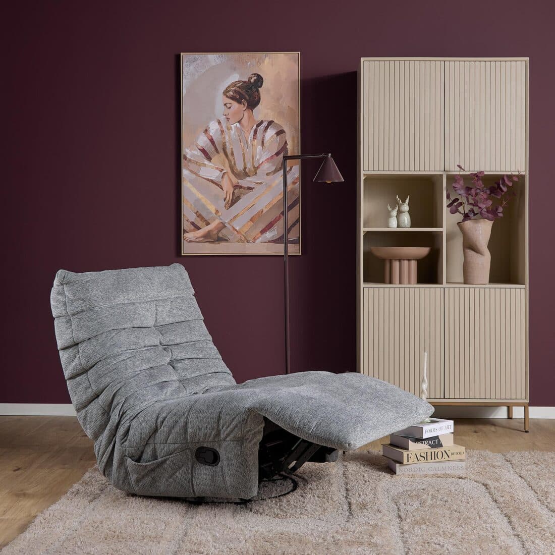 Starfurn Relaxfauteuil Zen Grijs Starfurn Relaxfauteuil Zen Grijs