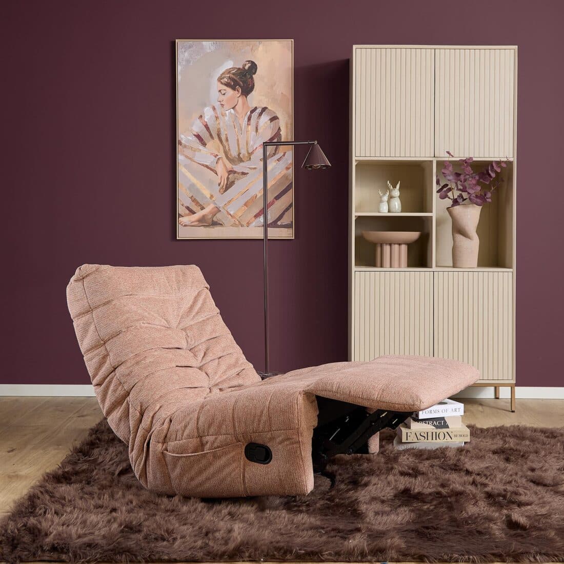 Starfurn Relaxfauteuil Zen Roze Starfurn Relaxfauteuil Zen Roze