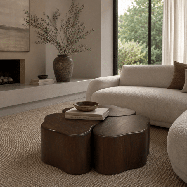 Starfurn Salontafel Elara Mangohout Bruin 115 cm