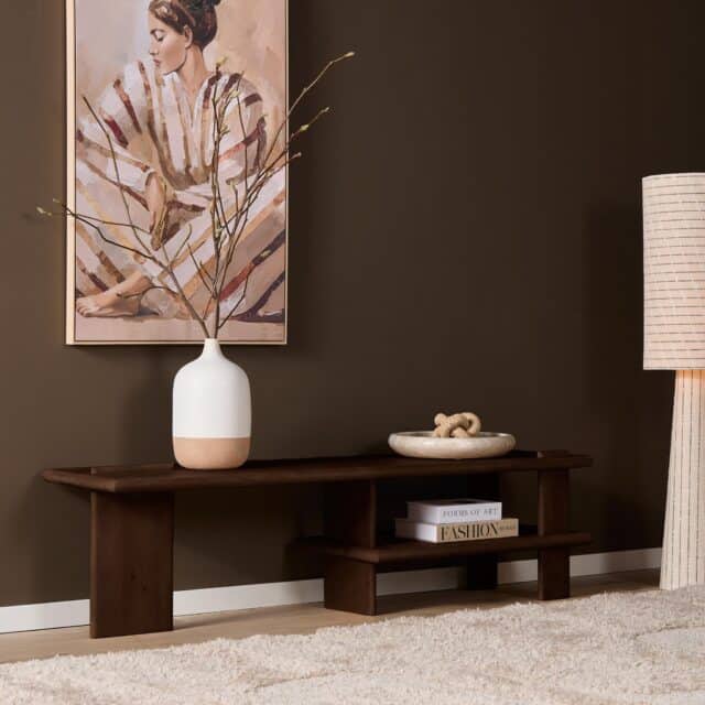 Starfurn Tv meubel Lina Bruin Mangohout 160 cm
