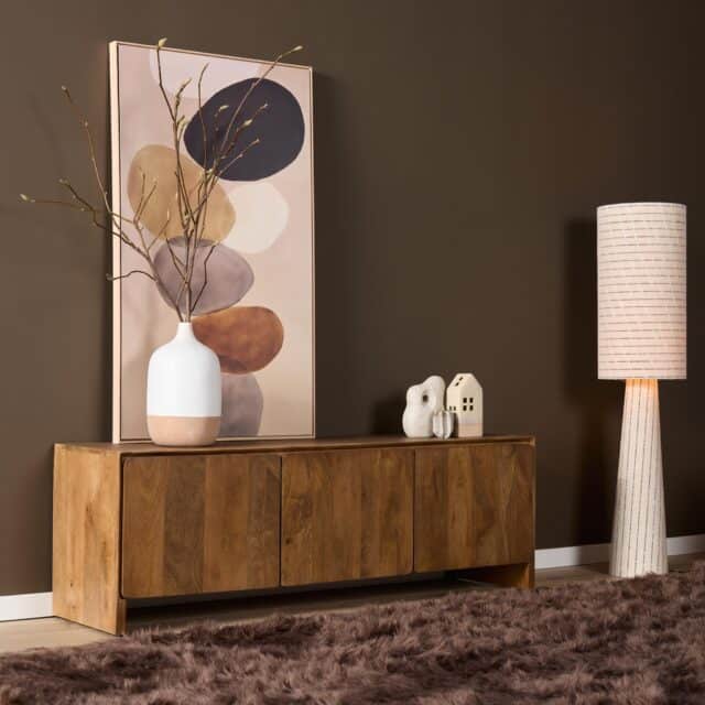 Starfurn Tv meubel Tense Naturel Mangohout 150 cm