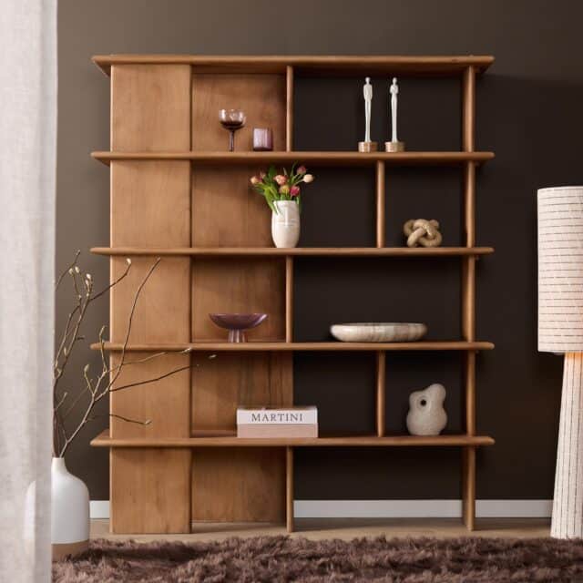 Starfurn Wandkast Lina Naturel Mangohout 150 cm